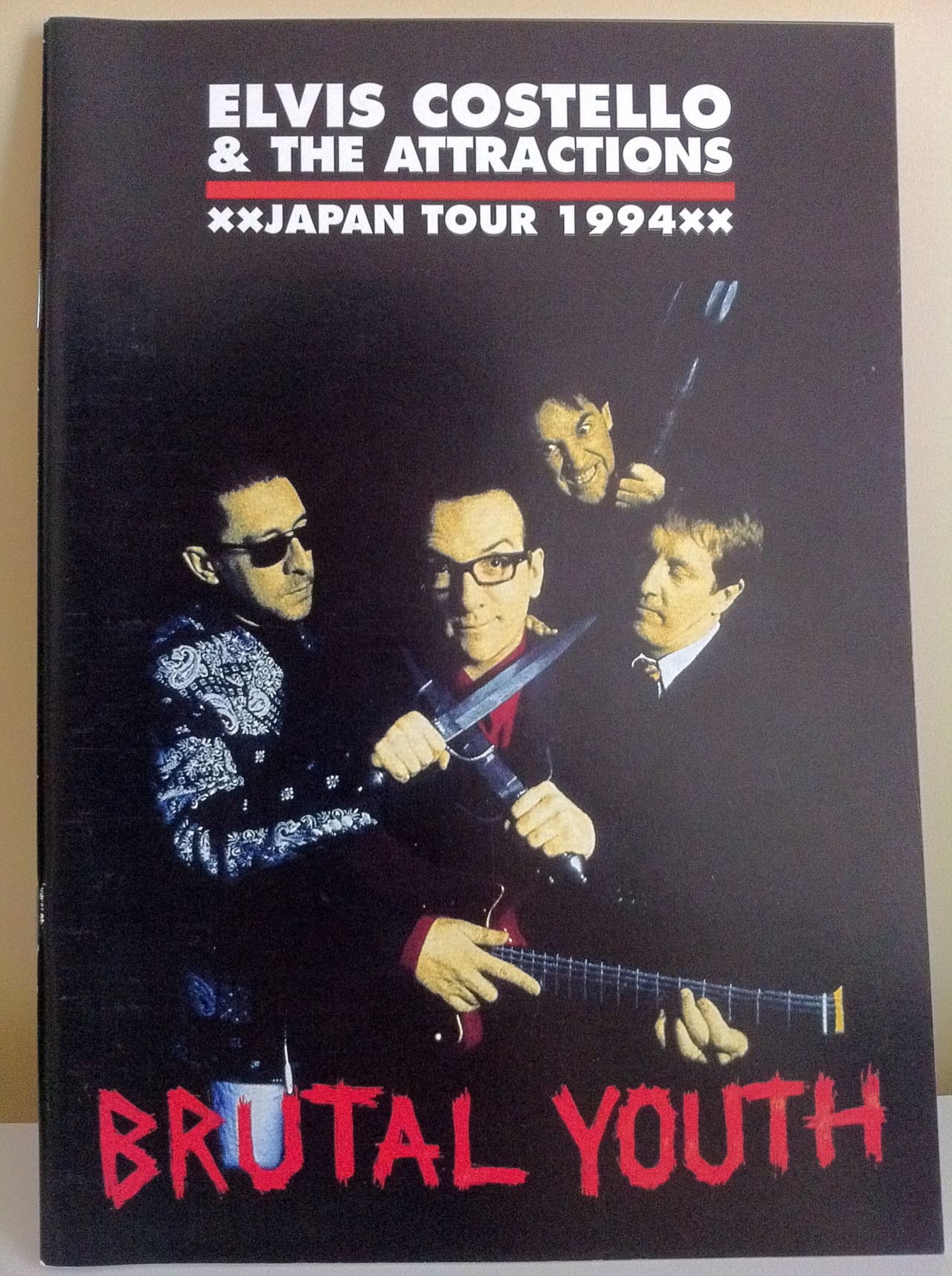 Elvis Costello & The Attractions Brutal Youth Tour