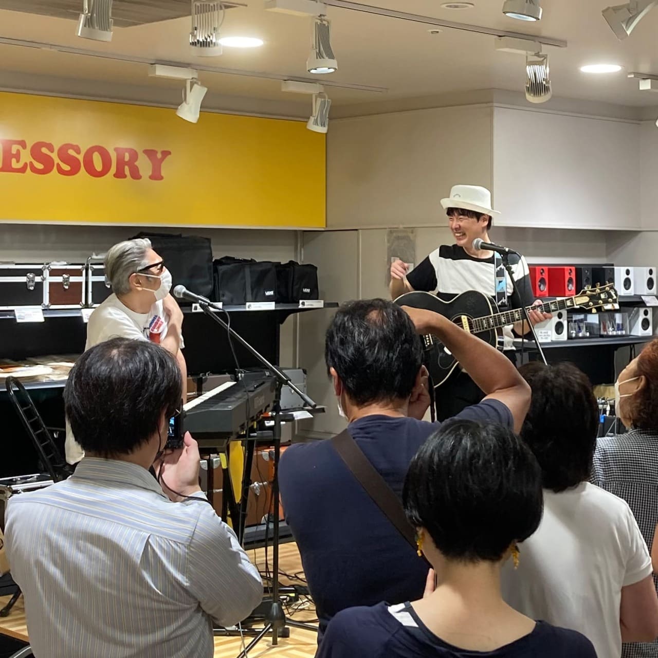 カジヒデキ with 堀江博久 PIED PIPER HOUSE in TOWER RECORDS SHIBUYA 6th Anniversary