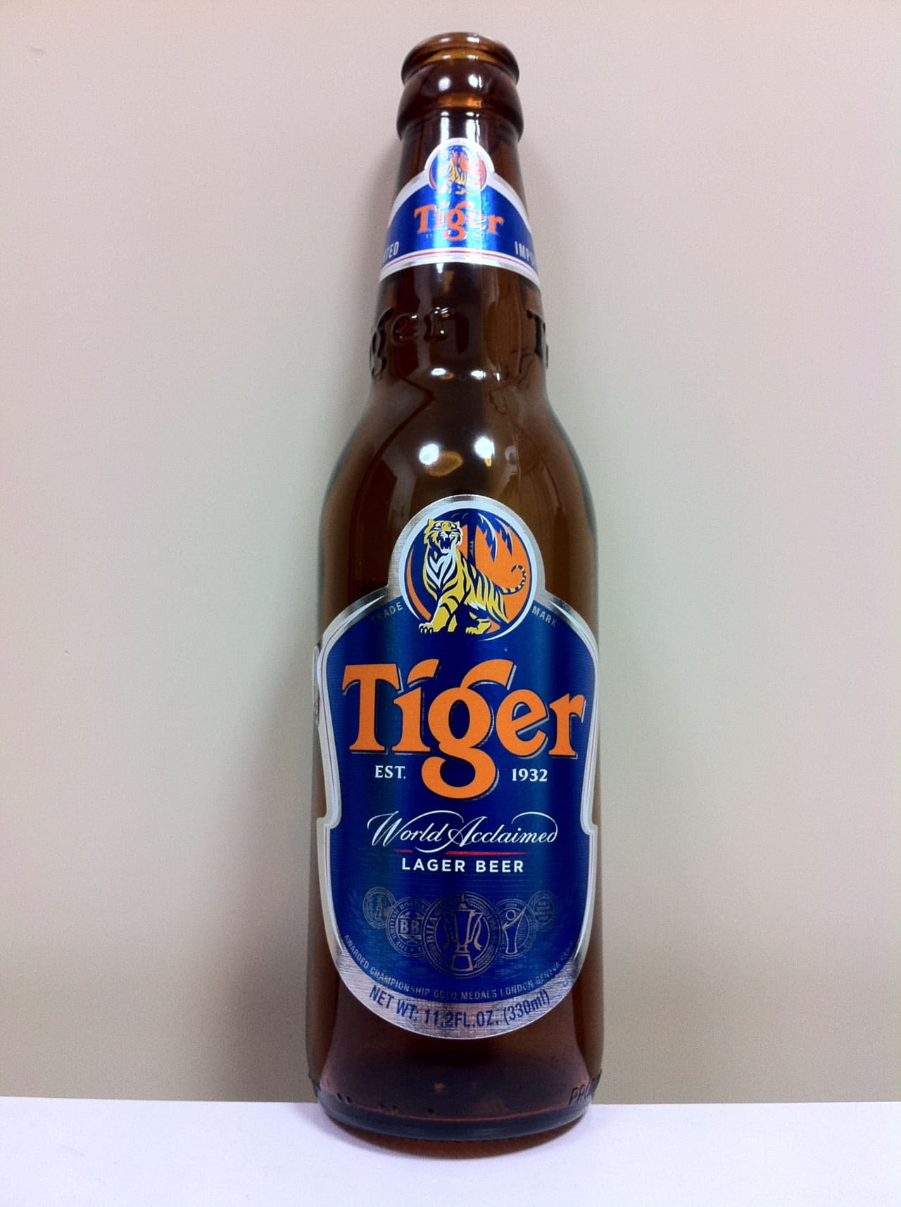 Singapore Brewery Tiger Beer