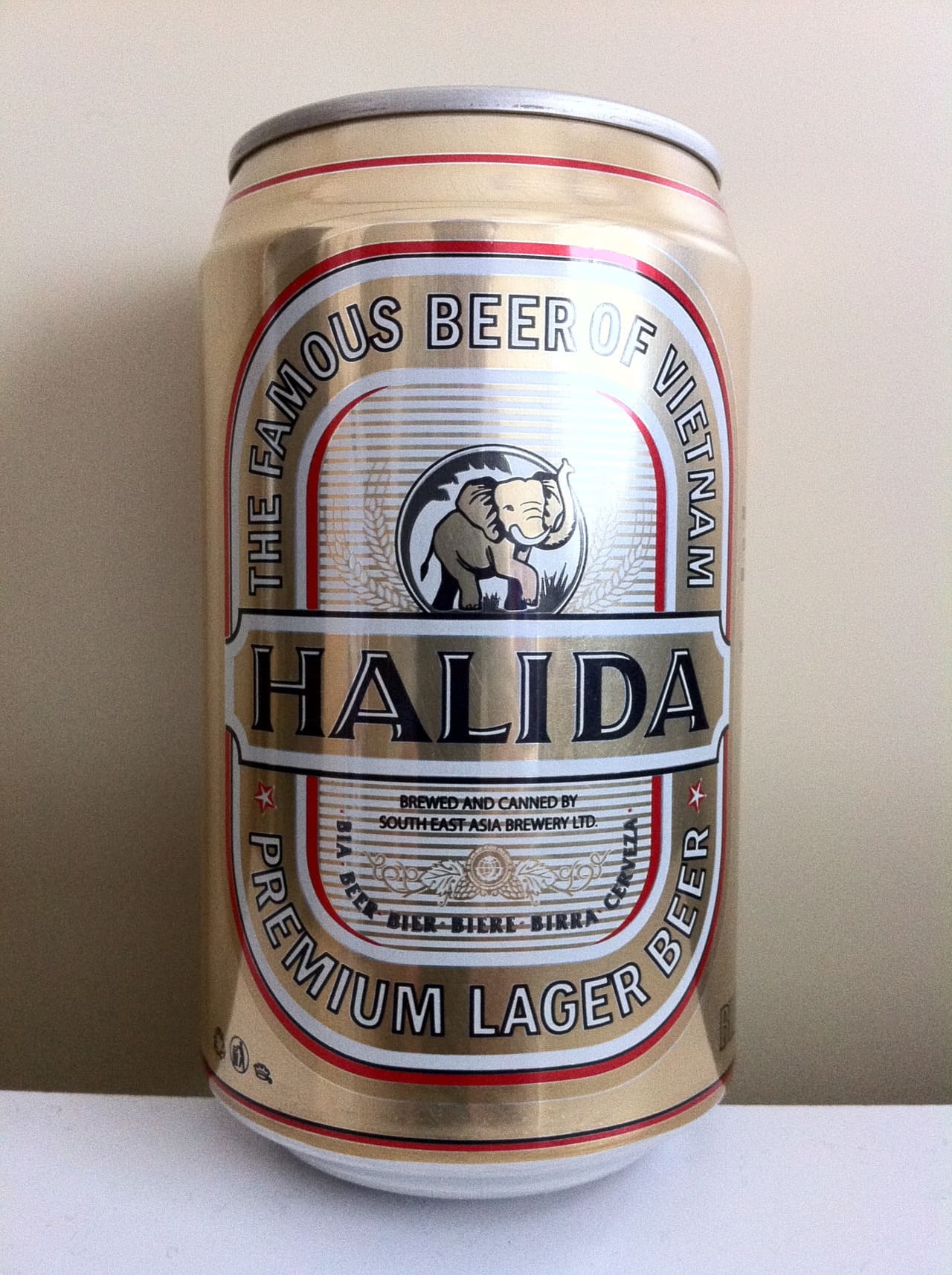 South East Asia Brewery Halida Premium Lager Beer