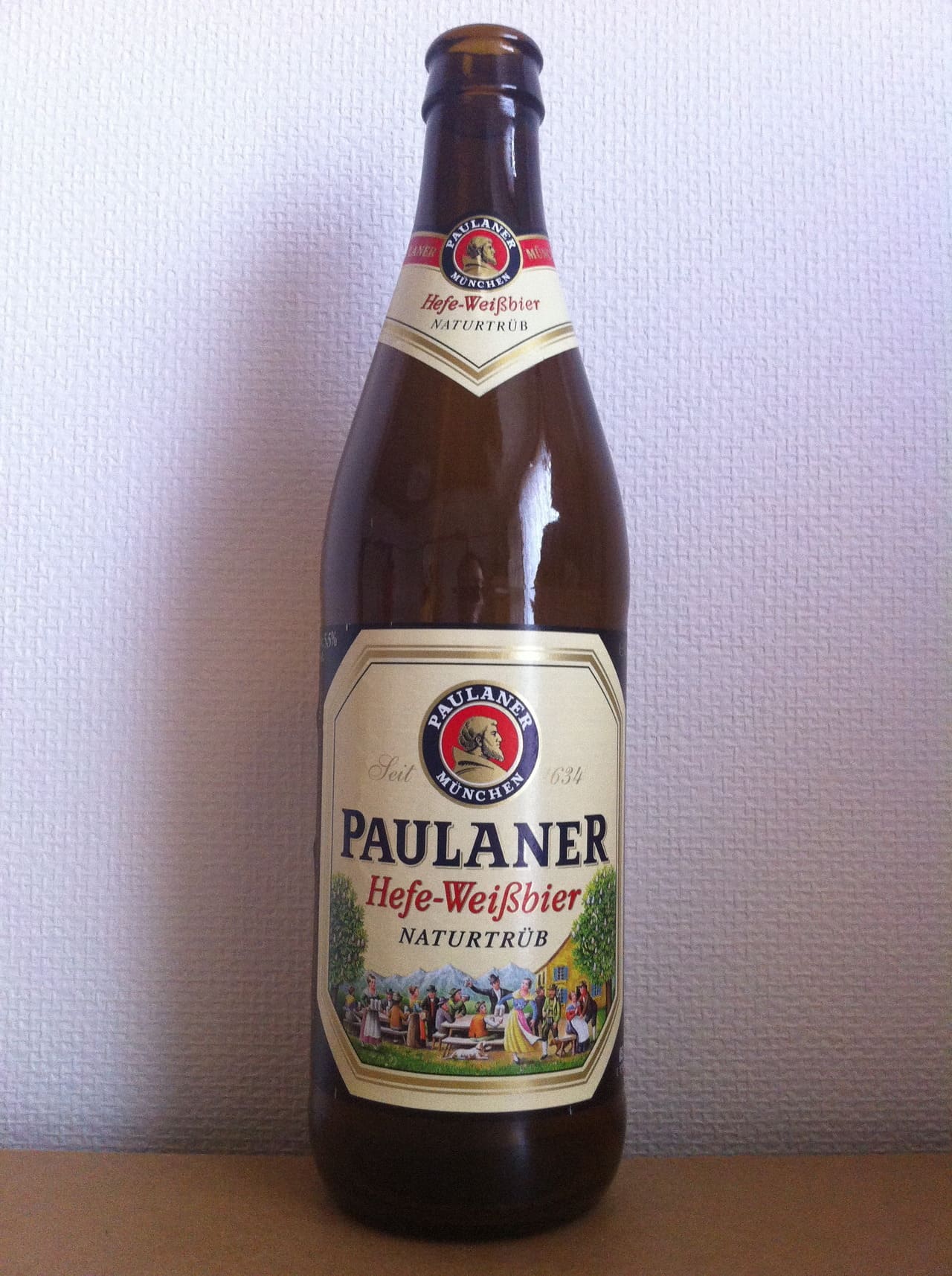 Paulaner Brauerei Hefe-Weißbier Naturtrüb