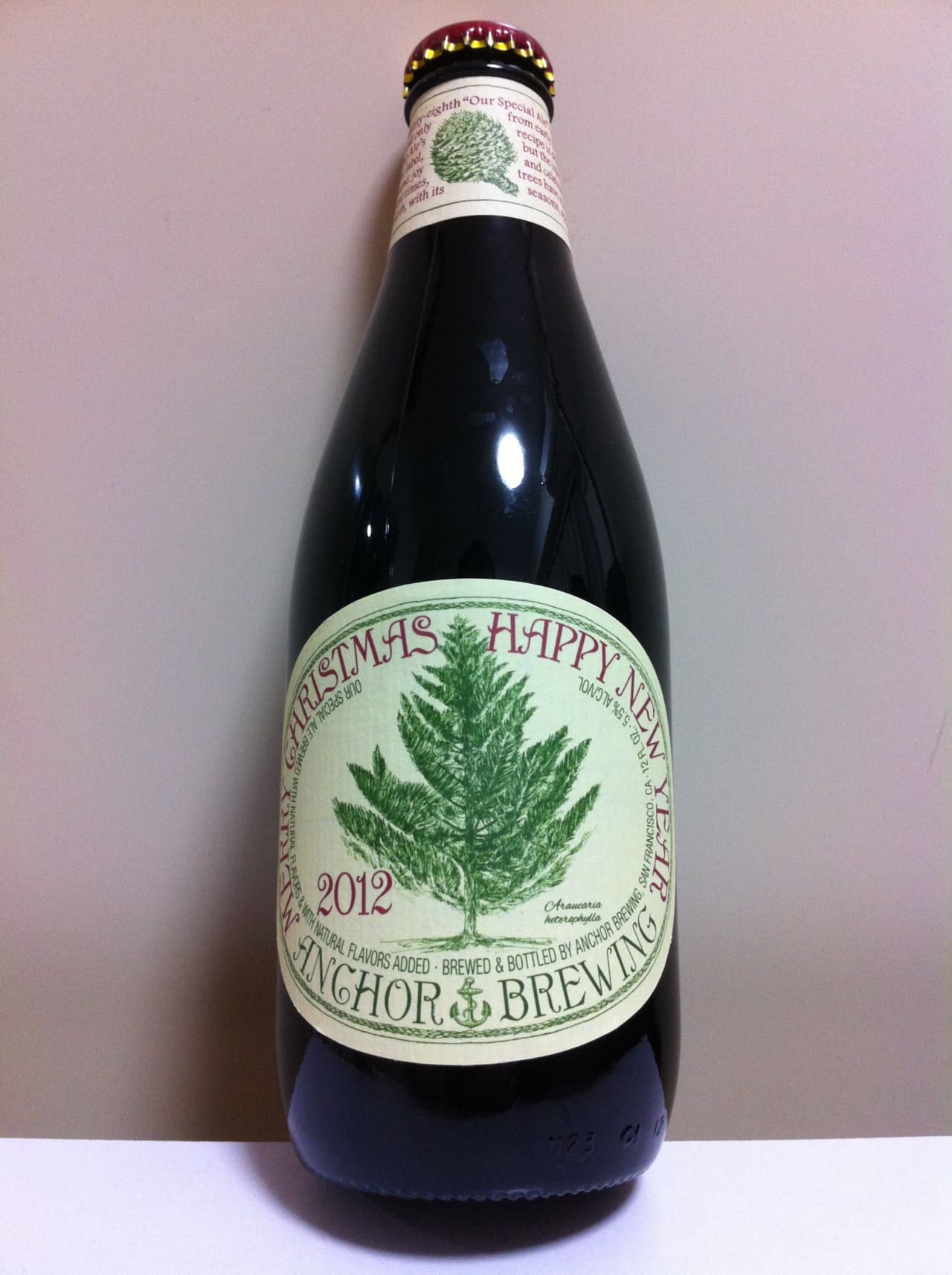 Anchor Brewing Company Anchor Christmas Ale 2012