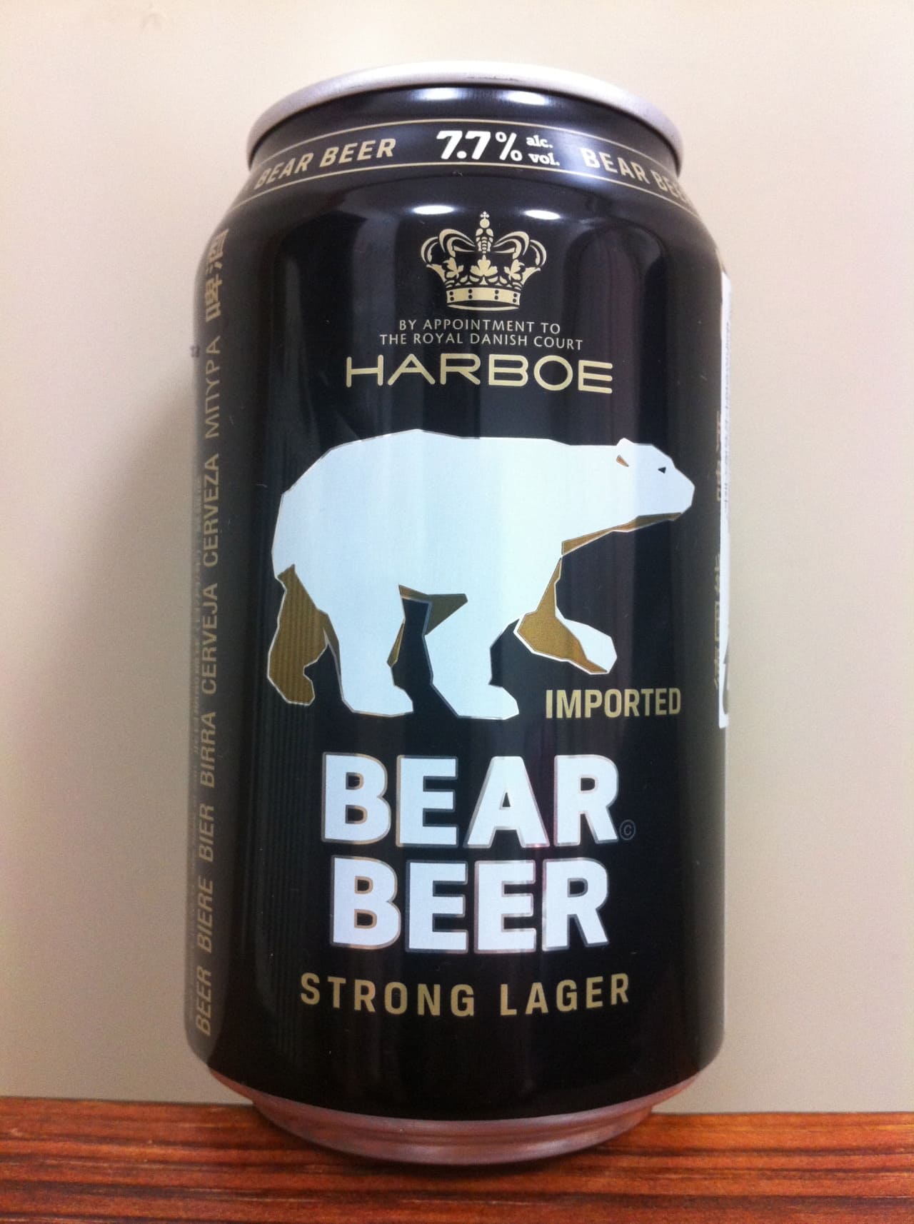 Harboe Bear Beer Strong Lager