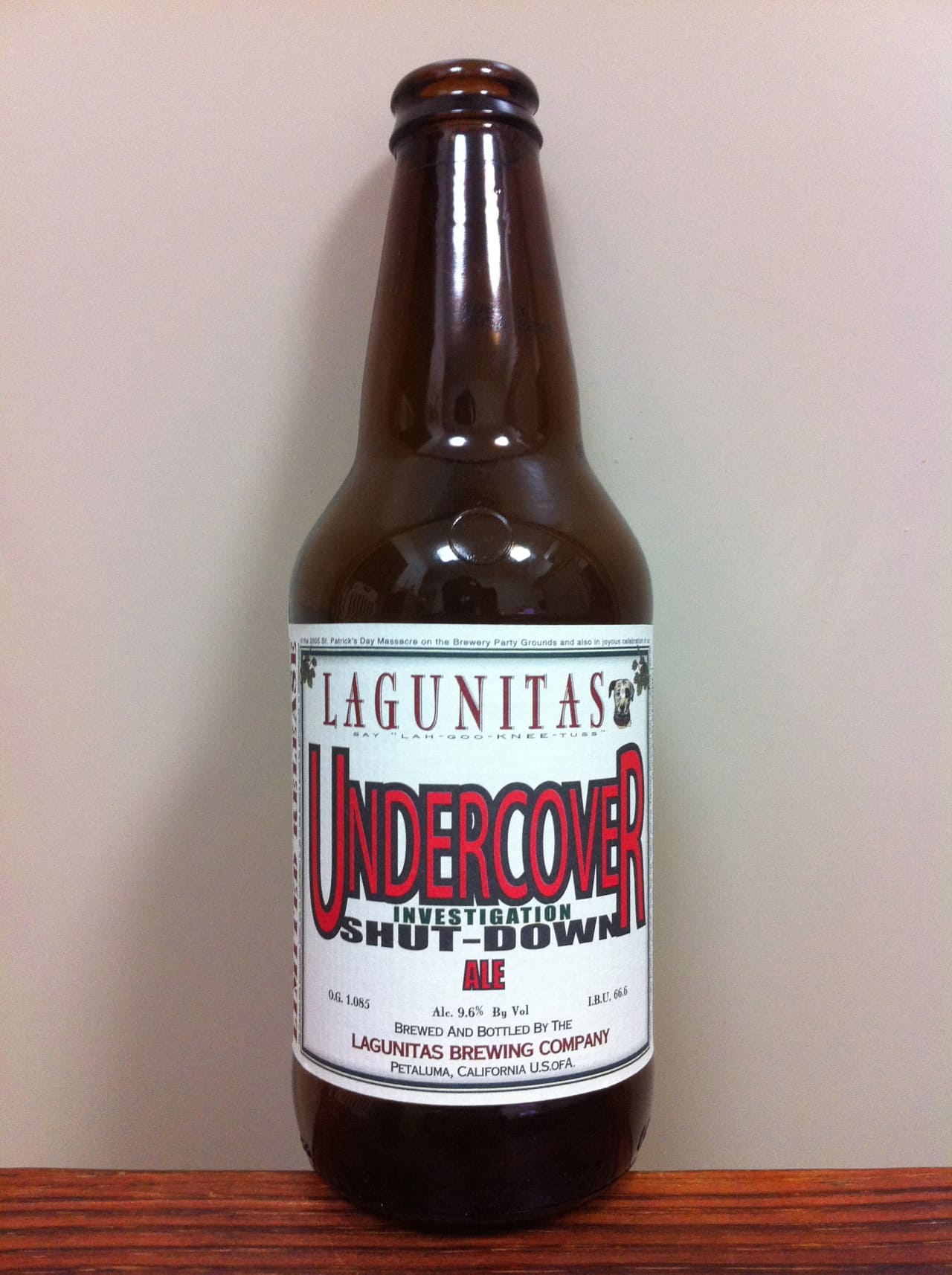 Lagunitas Brewing Company Undercover