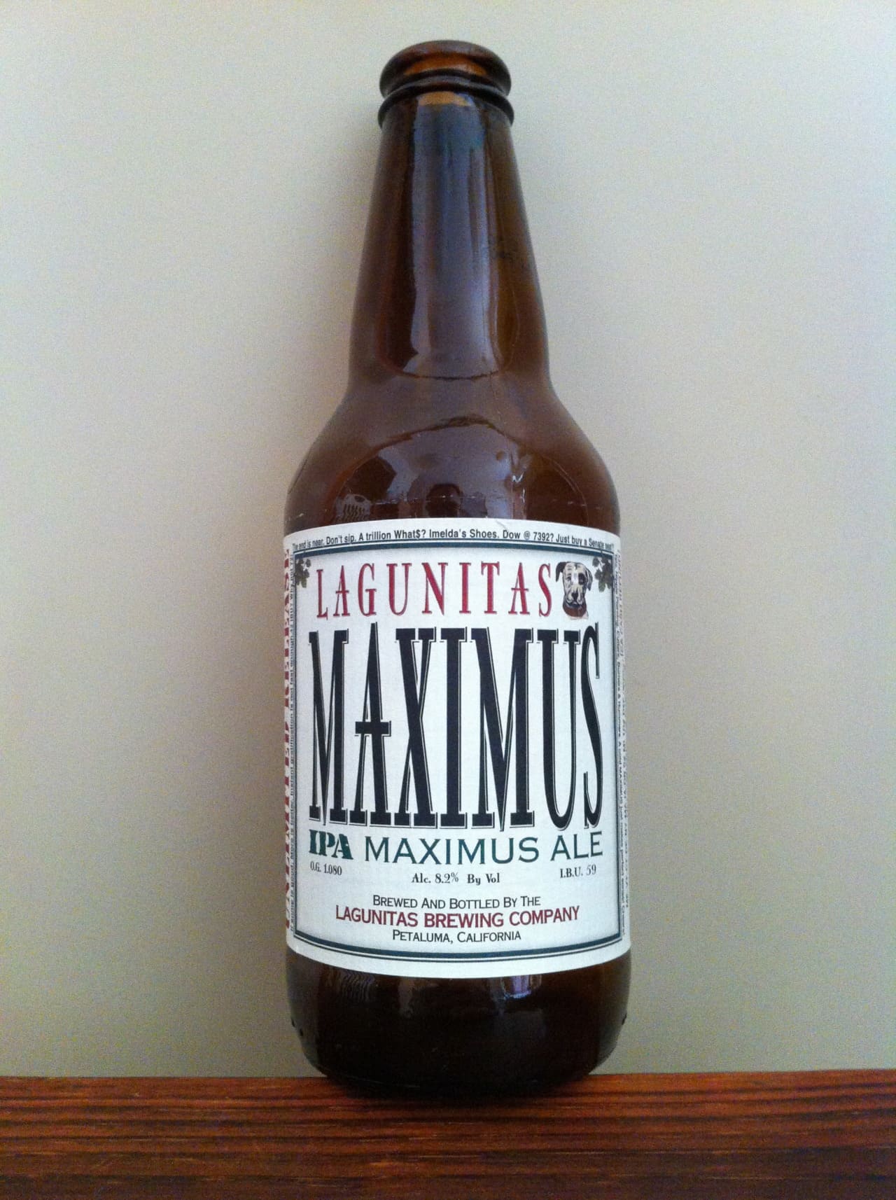 Lagunitas Brewing Company Maximus IPA