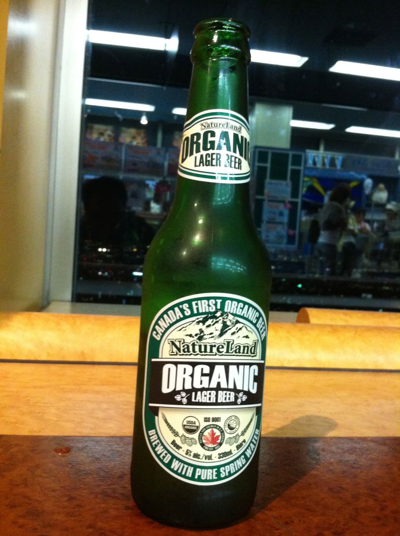 Pacific Western Brewing Company Nature Land Organic Lager Beer