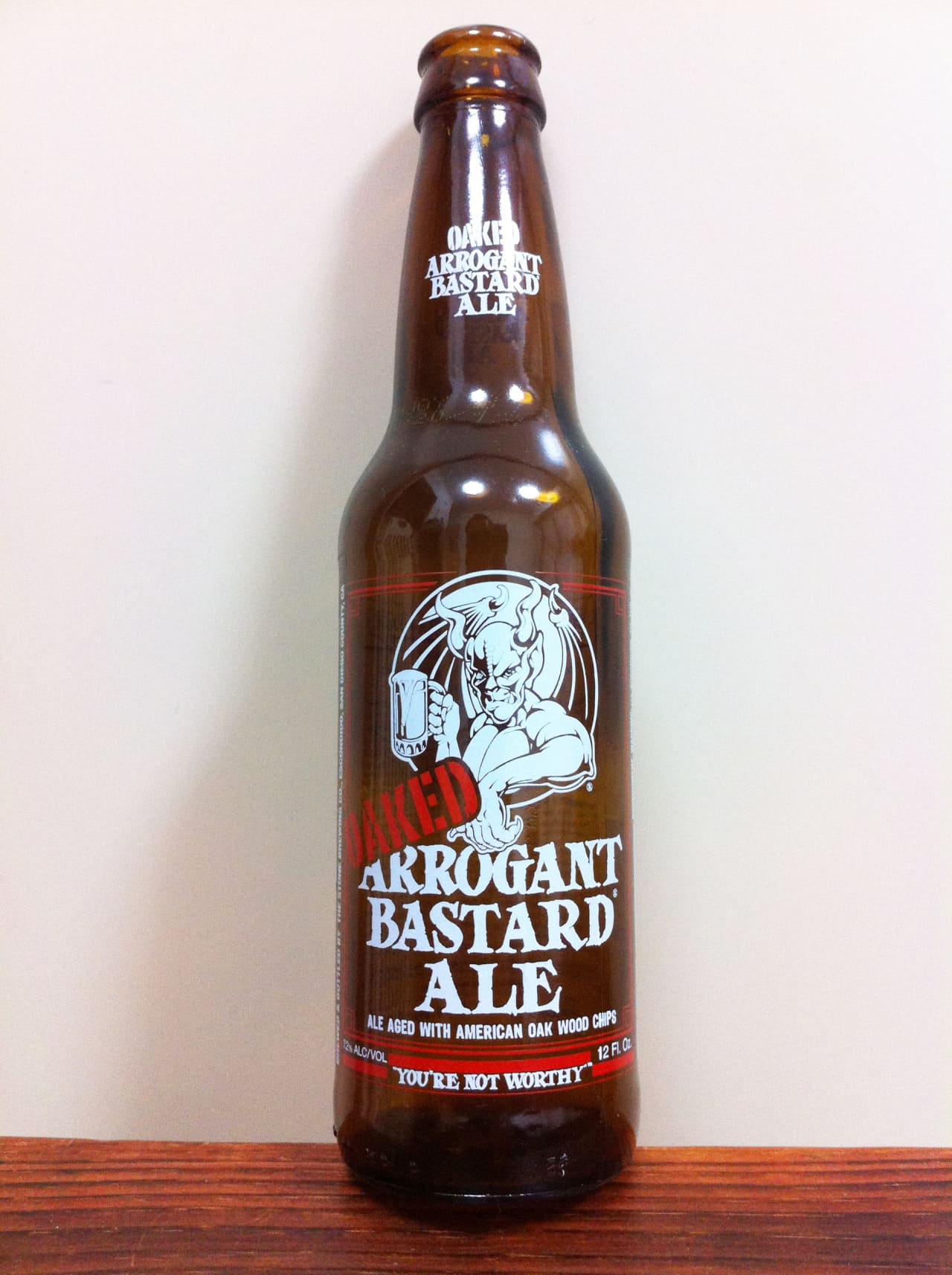 Stone Brewing Co. Oaked Arrogant Basterd Ale