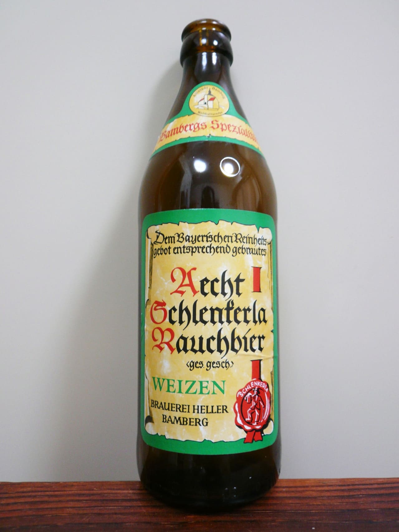 Brauerei Heller Aecht Schlenkerla Rauchbier Weizen