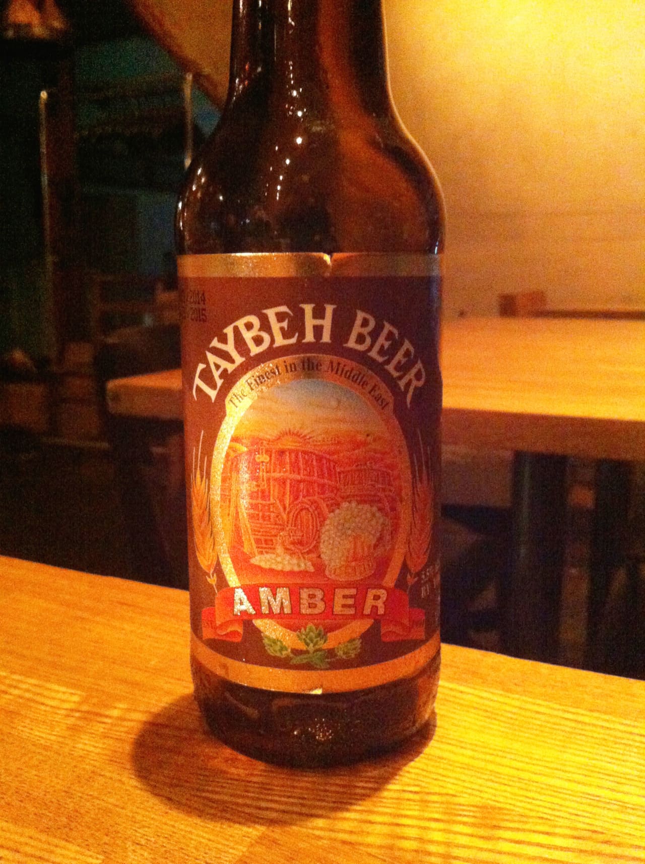 Taybeh Brewing Co. Taybeh Beer Amber