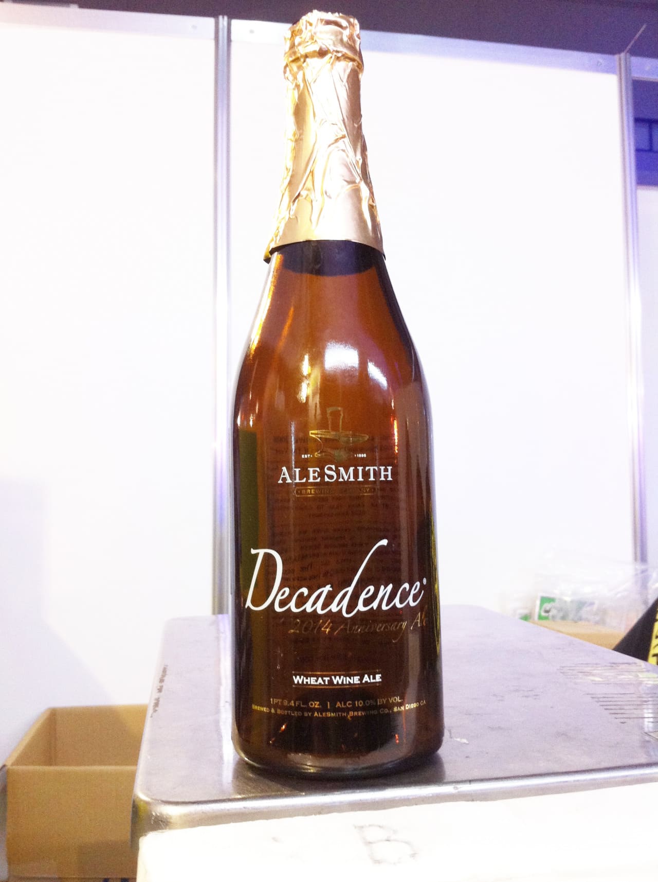 AleSmith Brewing Company Decadence 2014