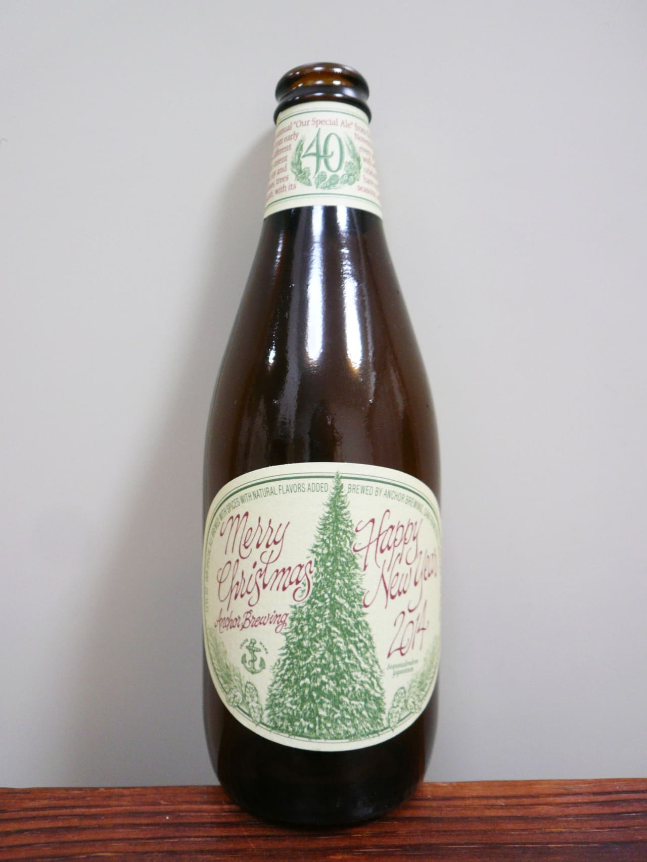 Anchor Brewing Company Merry Christmas & Happy New Year 2014