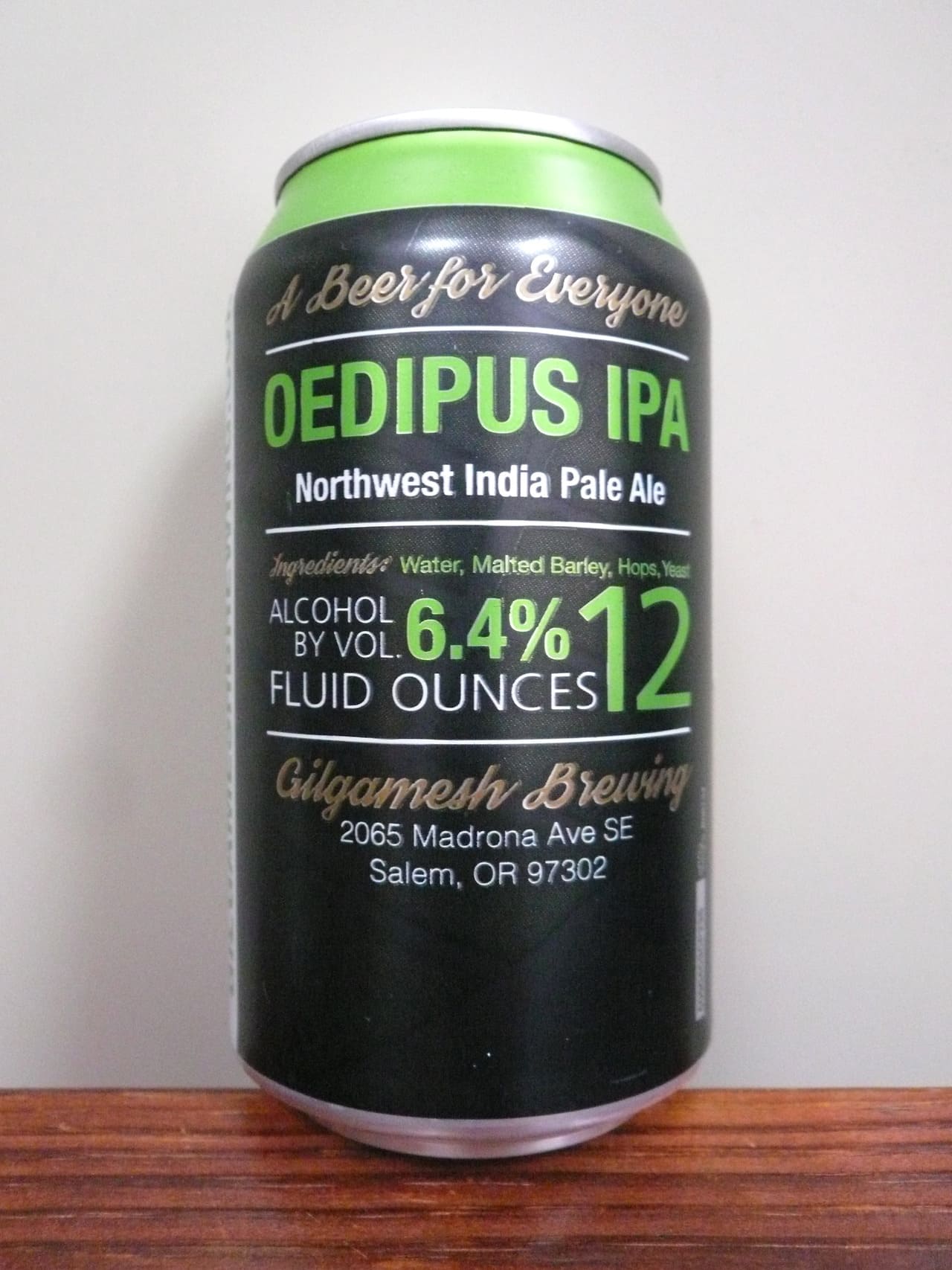 Gilgamesh Brewing Oedipus IPA