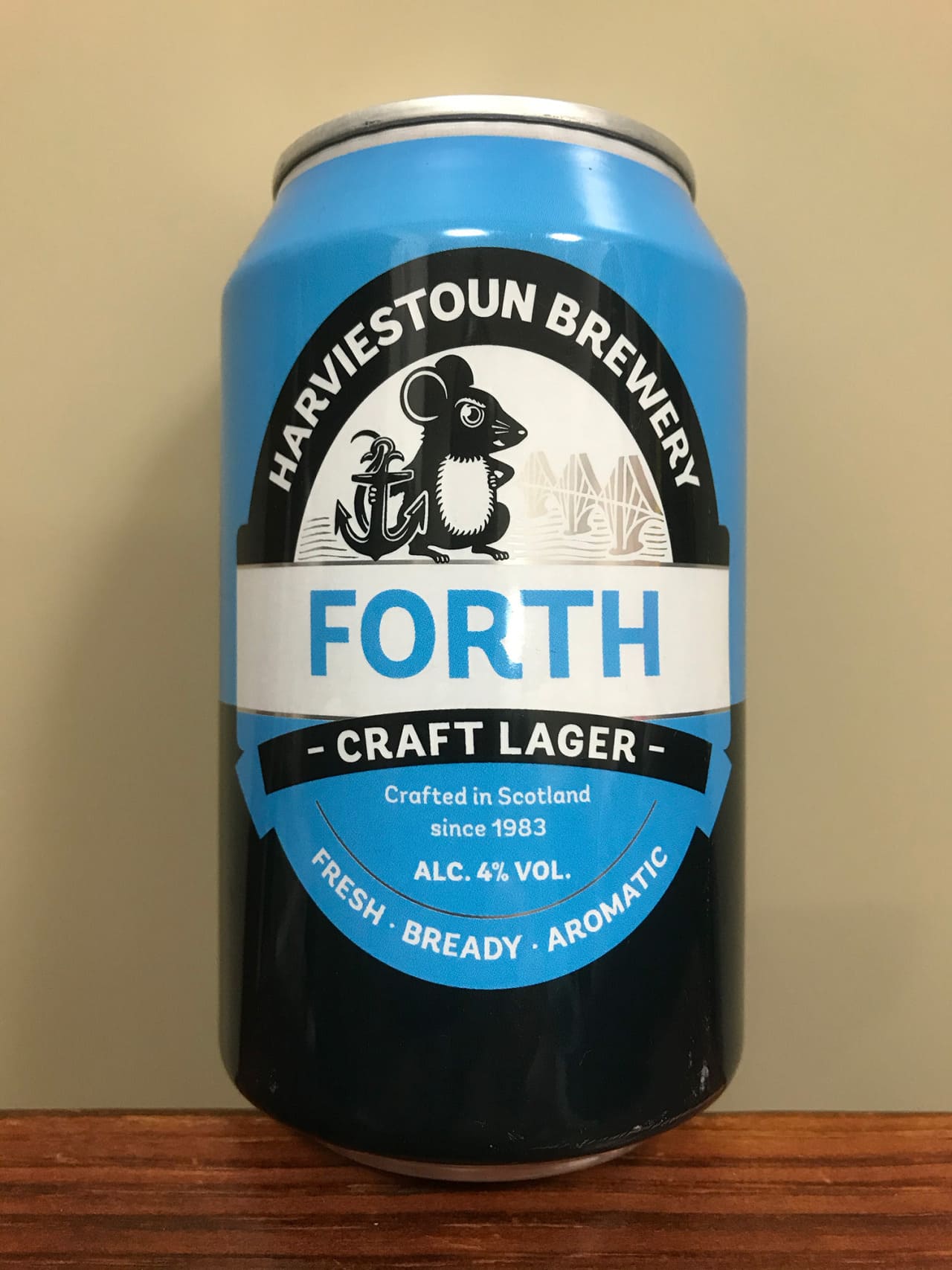 Harviestoun Brewery Forth Lager