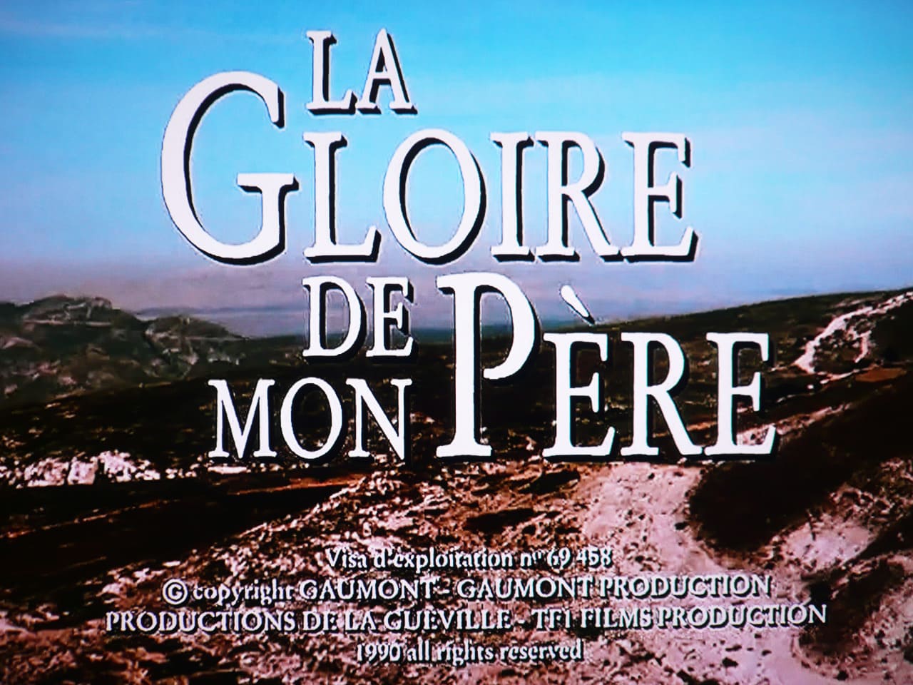 プロヴァンス物語／マルセルの夏 La Gloire de Mon Père