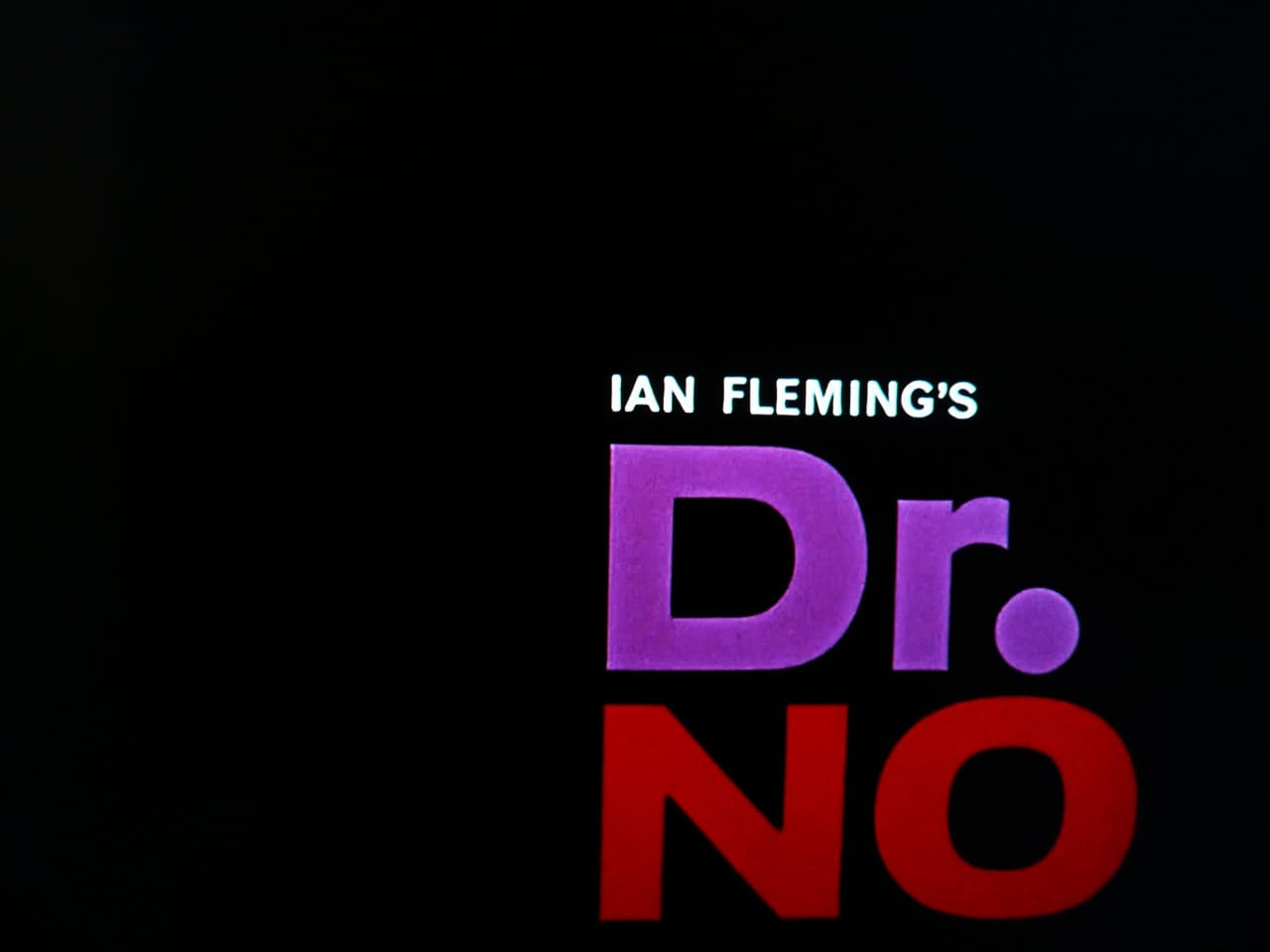 007 ドクター・ノオ Dr. No