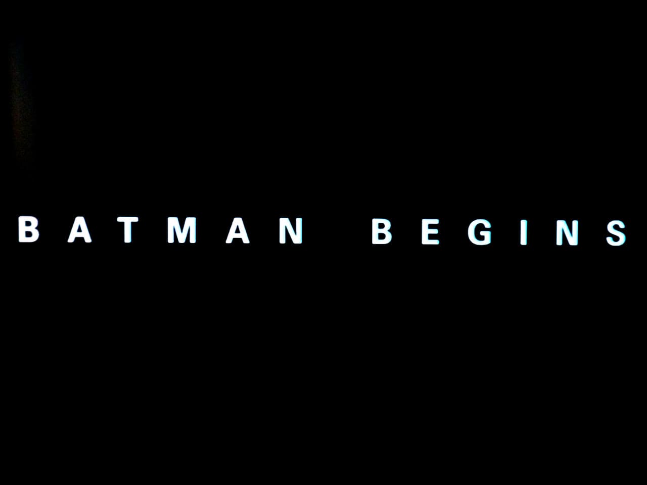 バットマン ビギンズ Batman Begins