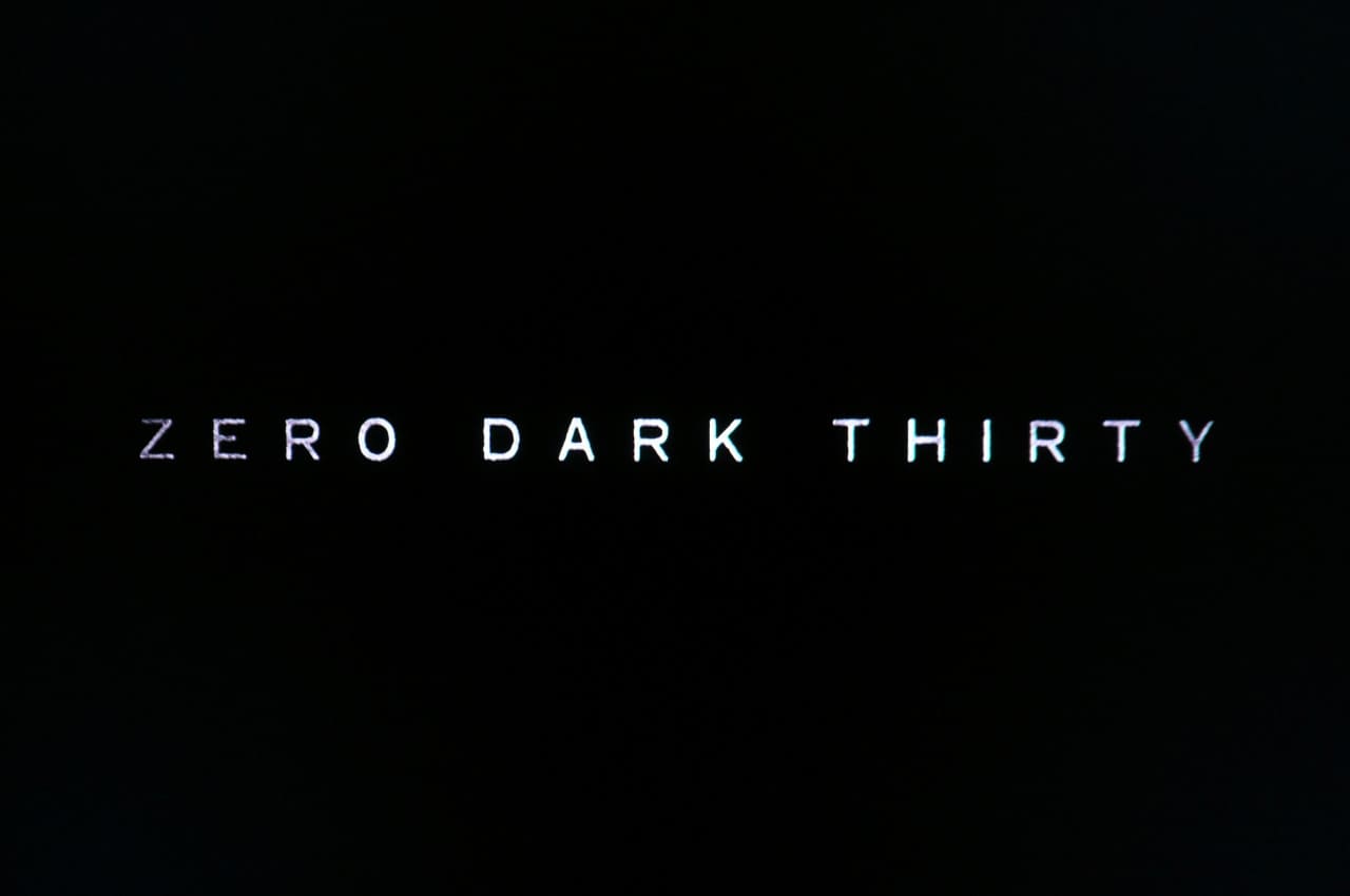 ゼロ・ダーク・サーティ Zero Dark Thirty