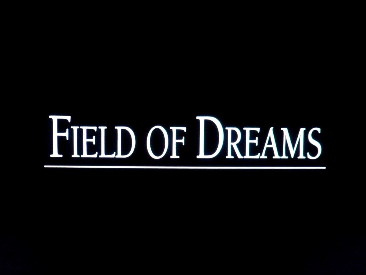 フィールド・オブ・ドリームス Field of Dreams