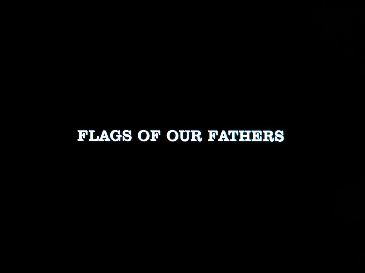 父親たちの星条旗 Flags of Our Fathers