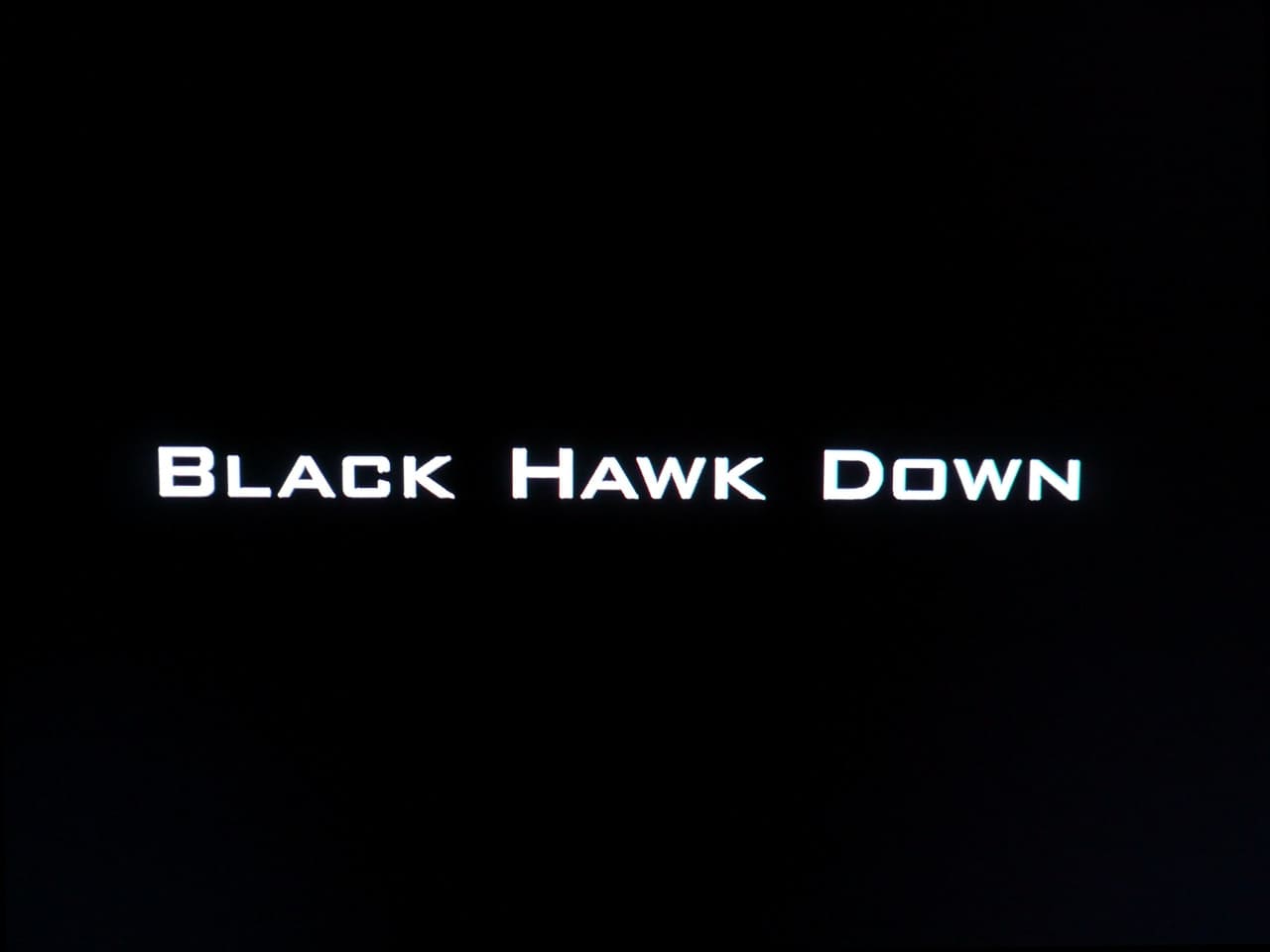 ブラック・ホーク・ダウン Black Hawk Down