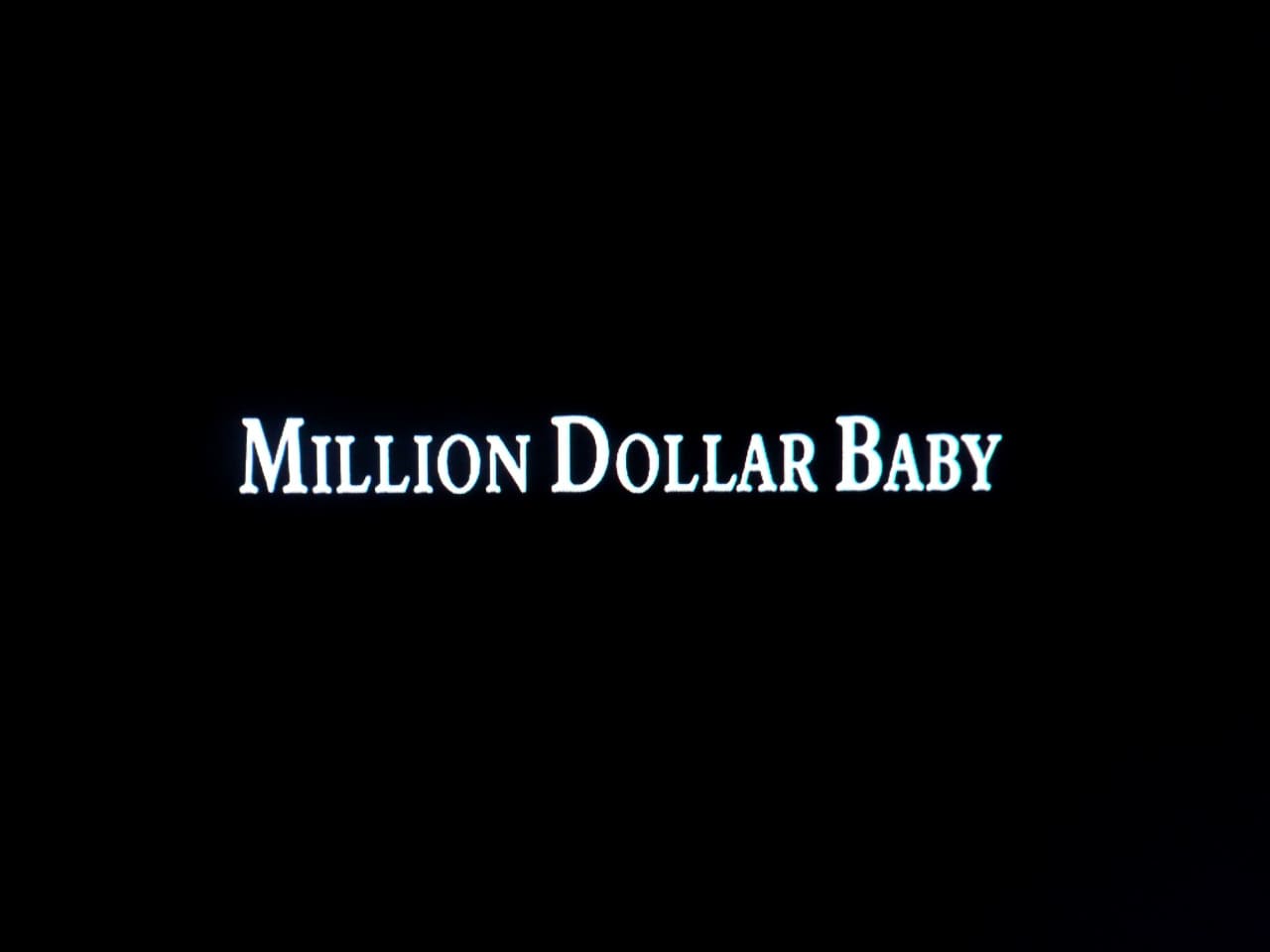 ミリオンダラー・ベイビー Million Dollar Baby