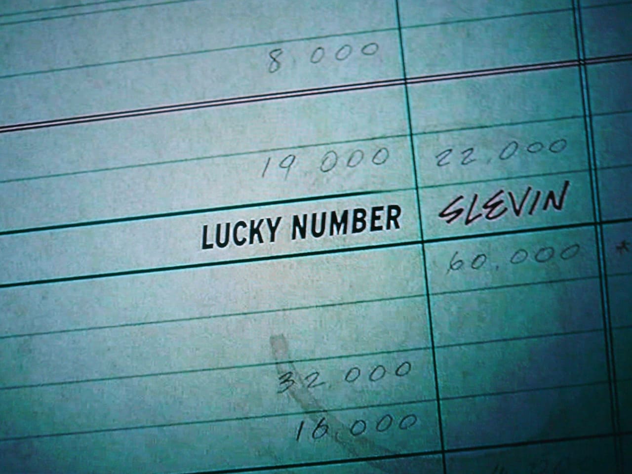 ラッキーナンバー7 Lucky Number Slevin