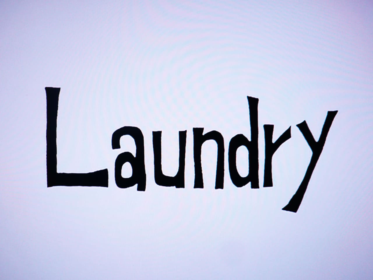 Laundry