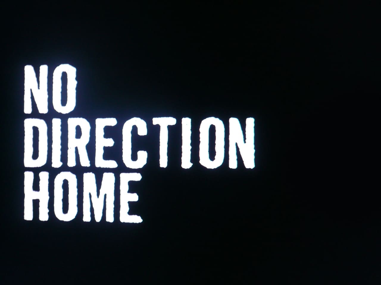 ノー・ディレクション・ホーム No Direction Home