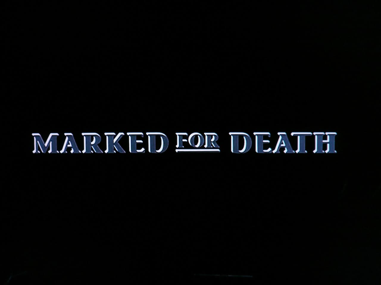 死の標的 Marked For Death