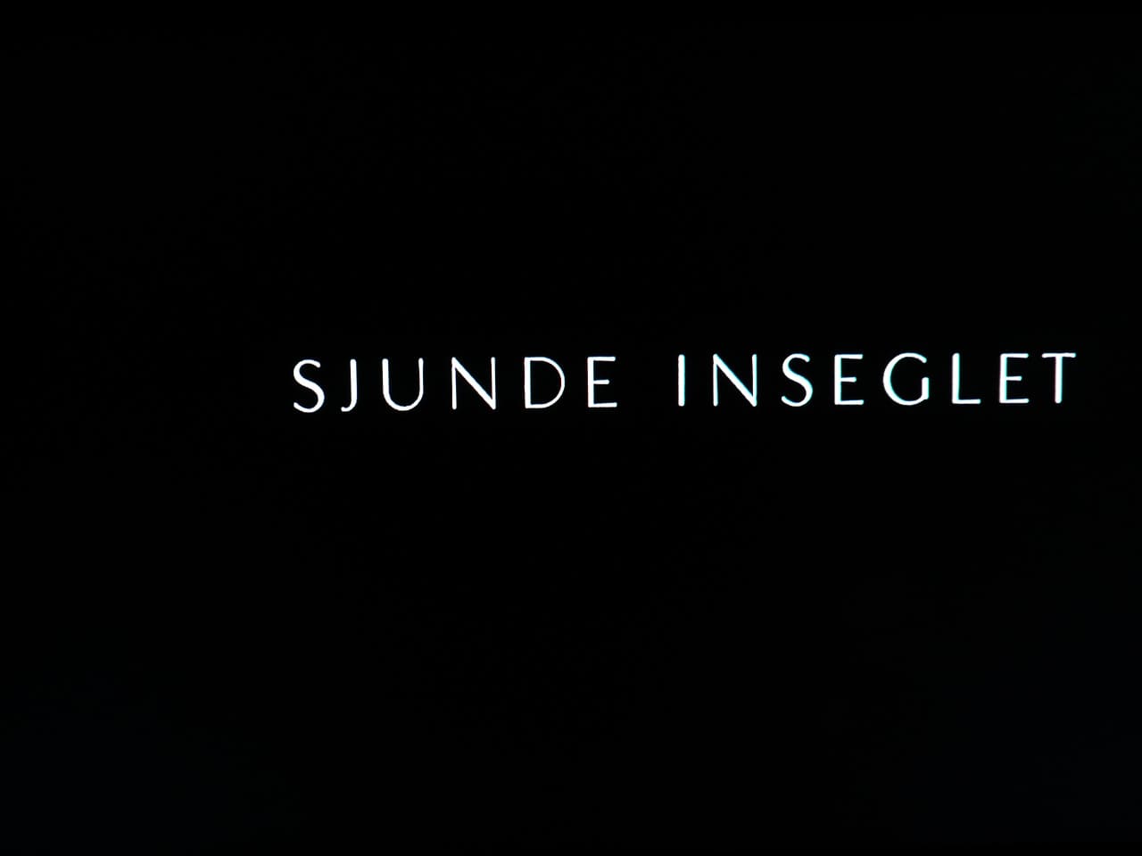 第七の封印 Det Sjunde Inseglet The Seventh Seal