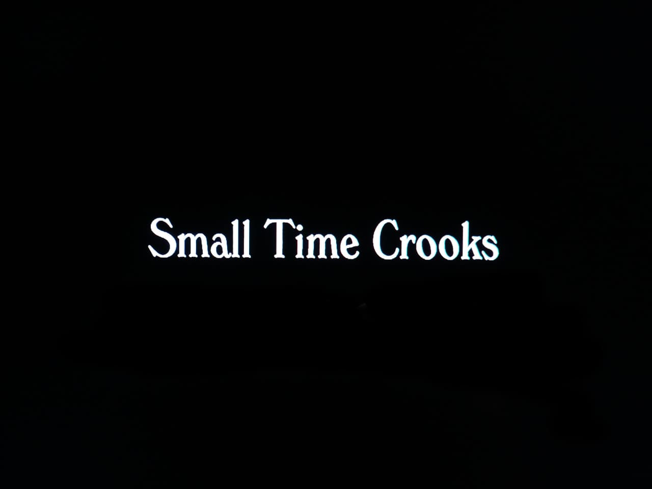 おいしい生活 Small Time Crooks