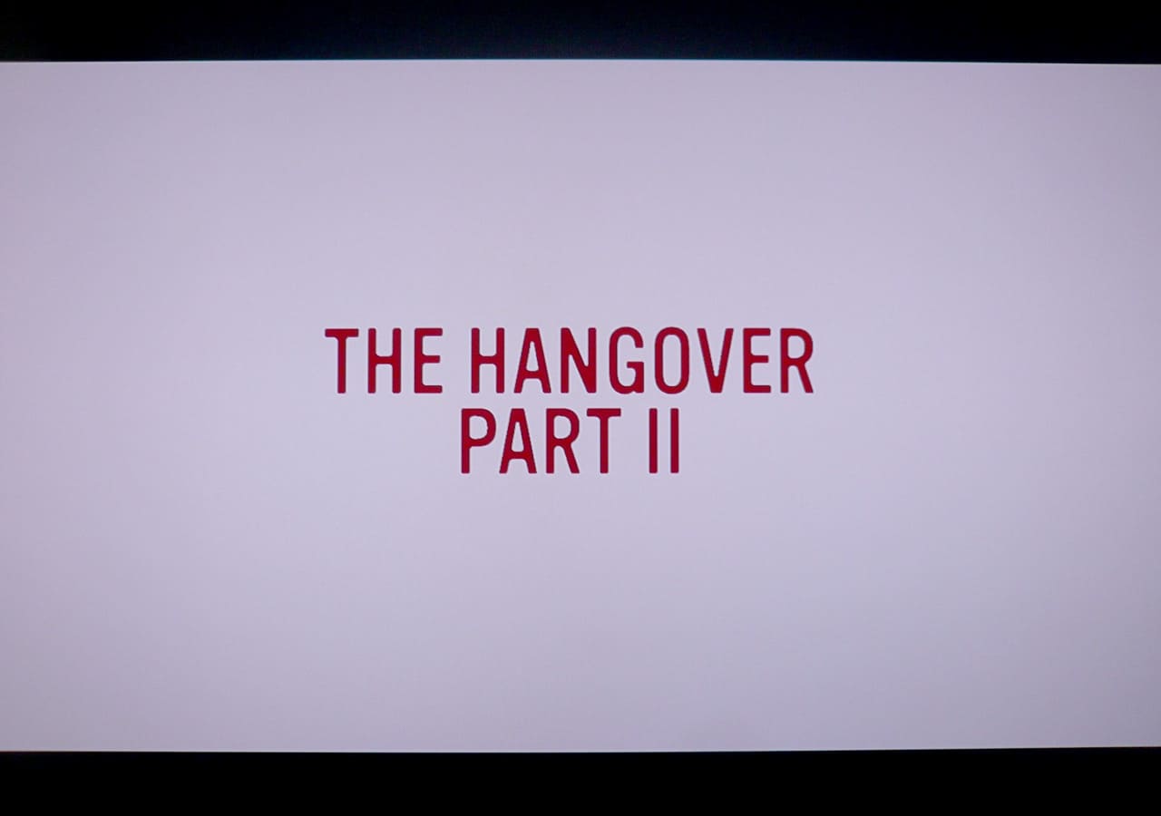 ハングオーバー!! 史上最悪の二日酔い、国境を越える The Hangover Part II