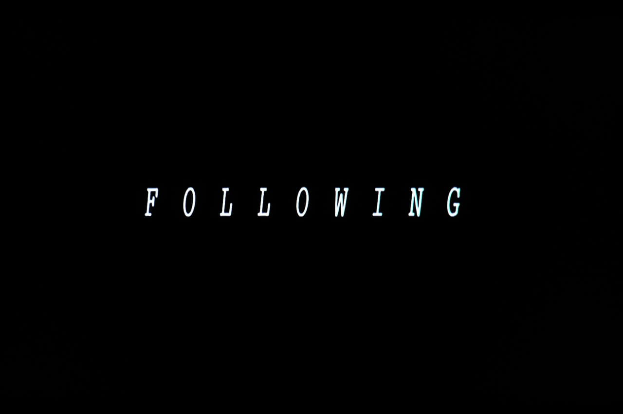 フォロウィング Following