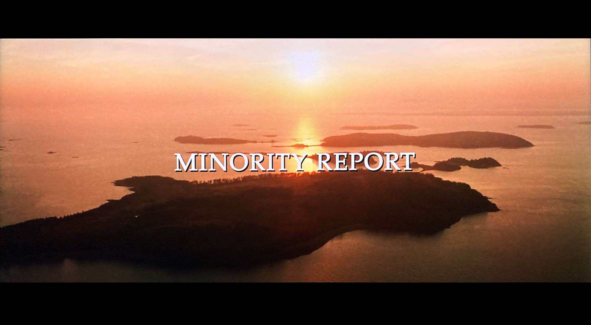 マイノリティ・リポート Minority Report