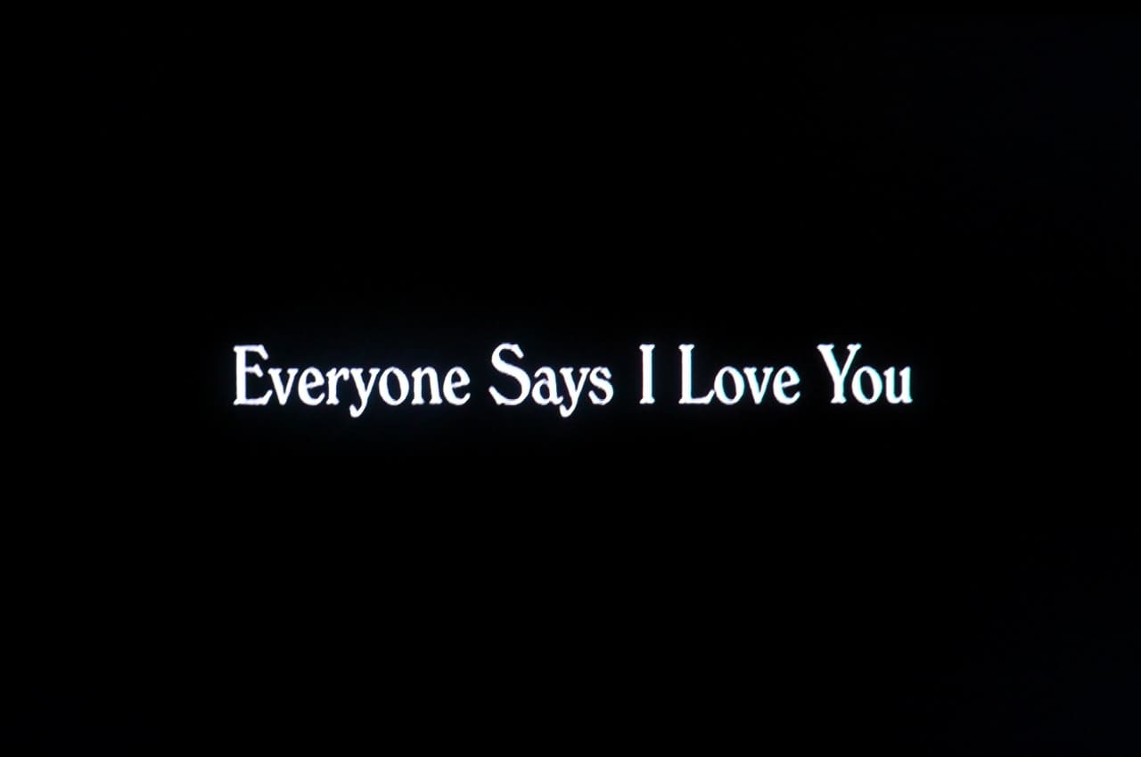 世界中がアイ・ラヴ・ユー Everyone Says I Love You