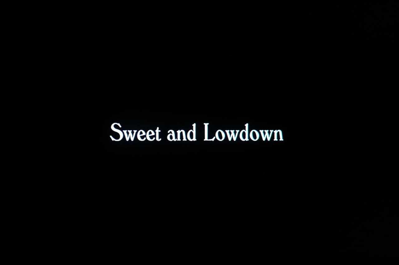 ギター弾きの恋 Sweet and Lowdown