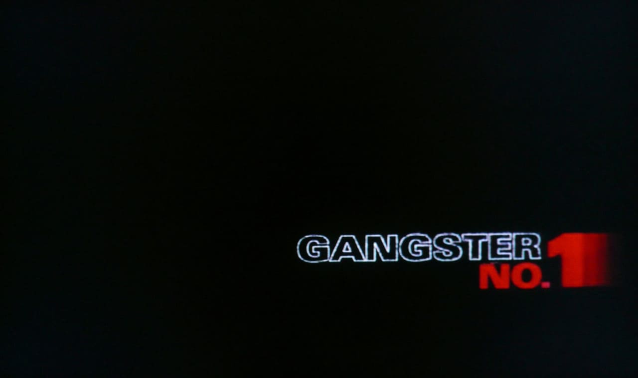 ギャングスター・ナンバー1 Gangster No.1