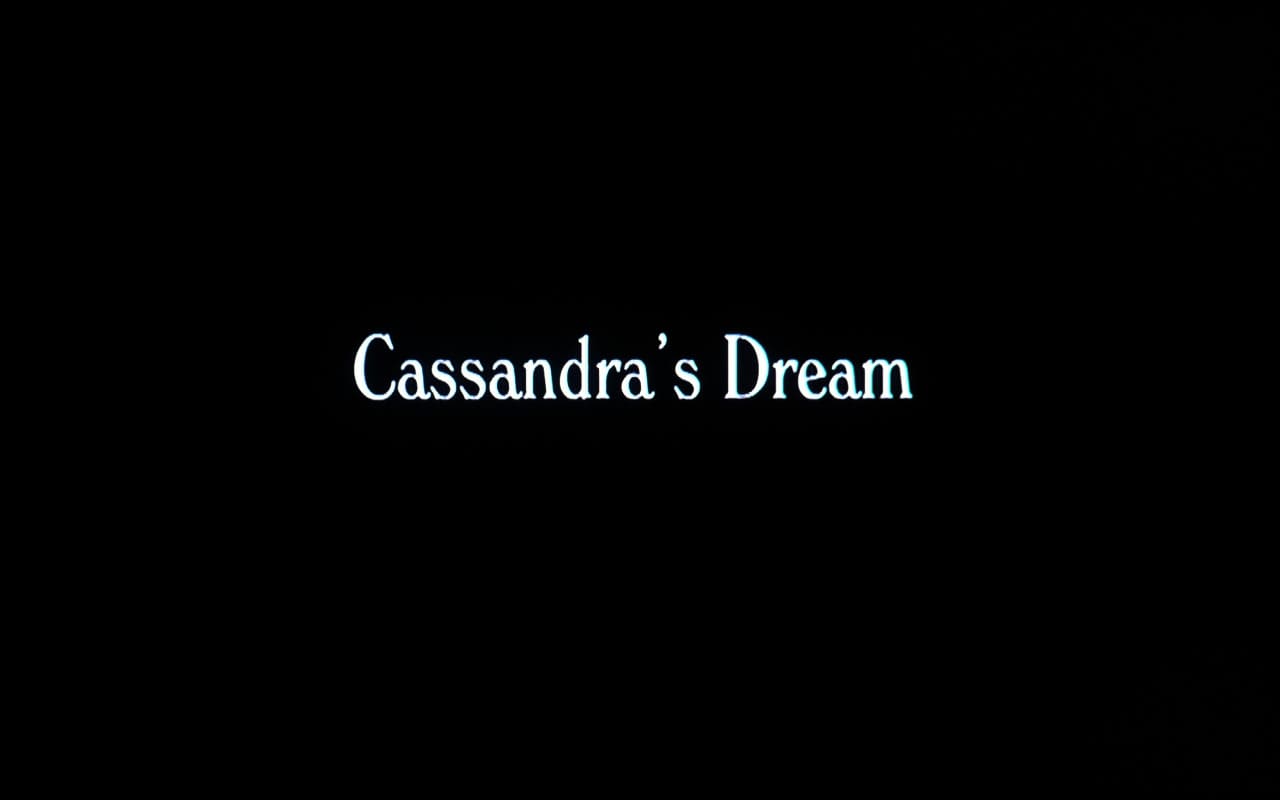 ウディ・アレンの夢と犯罪 Cassandra’s Dream