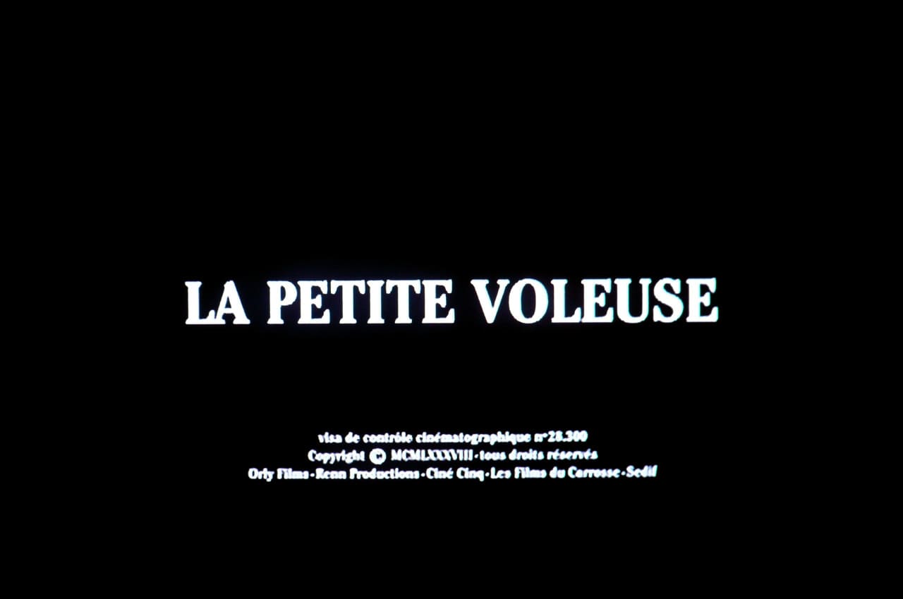 小さな泥棒 La Petite Voleuse