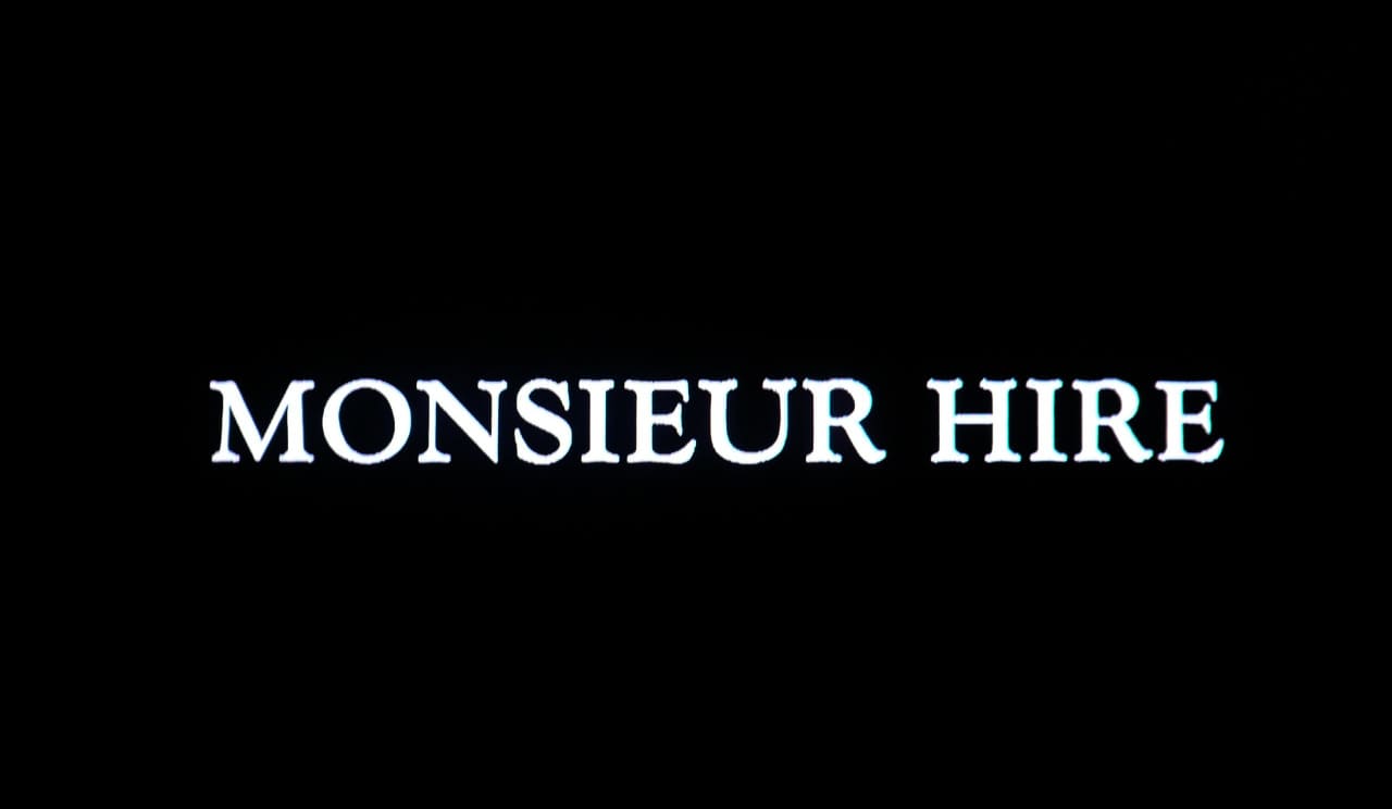 仕立て屋の恋 Monsieur Hire