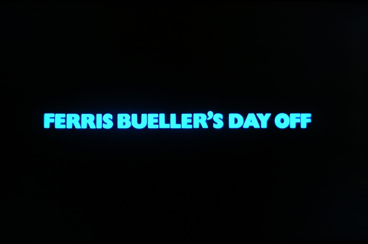 フェリスはある朝突然に Ferris Bueller’s Day Off