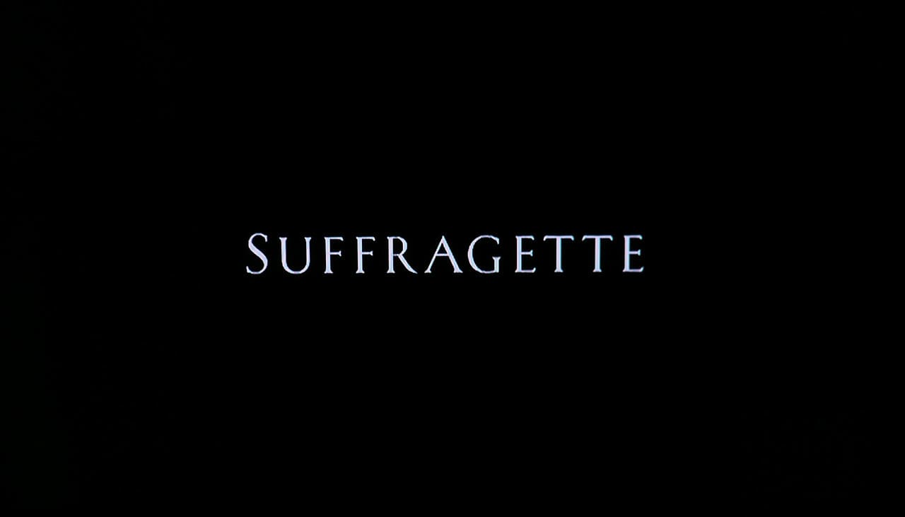 未来を花束にして Suffragette