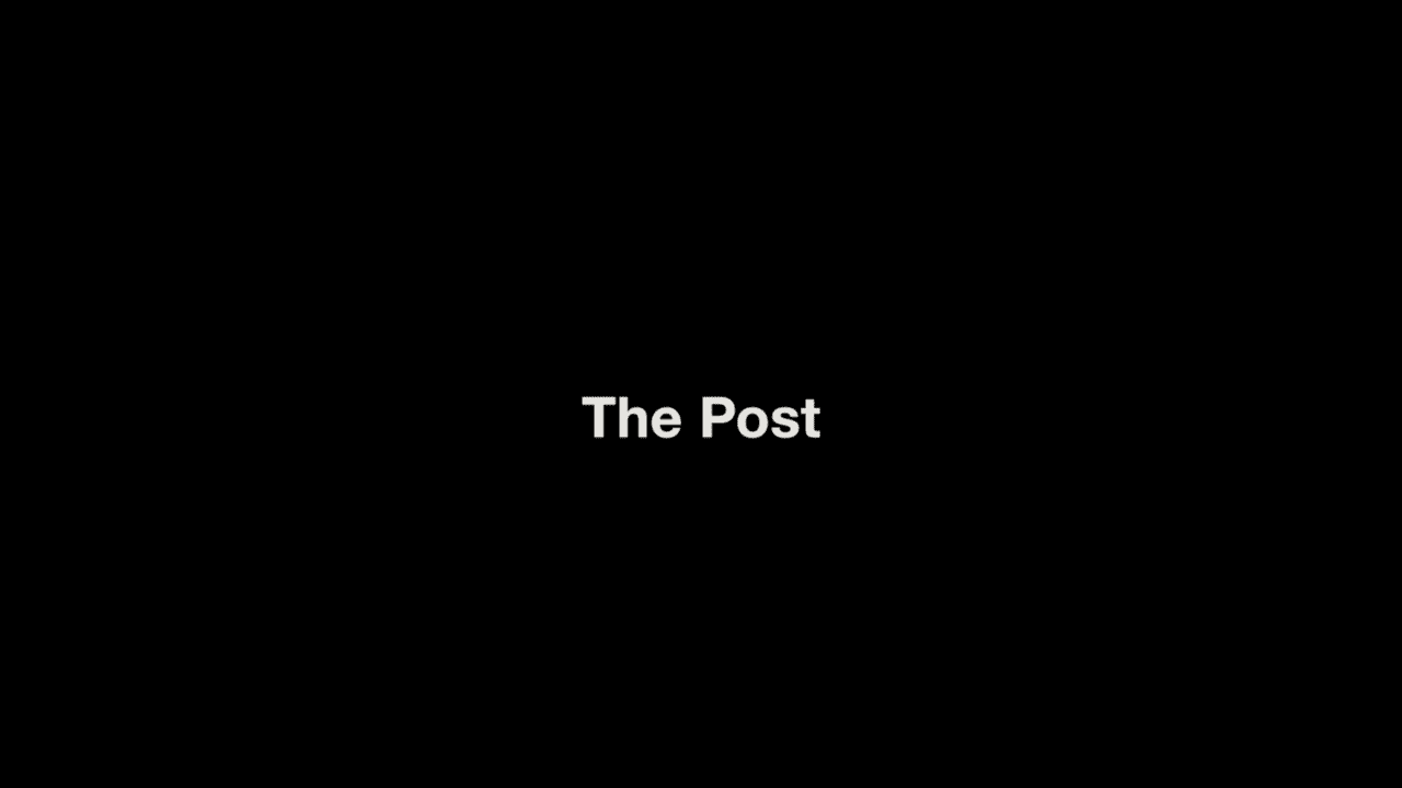 ペンタゴン・ペーパーズ 最高機密文書 The Post