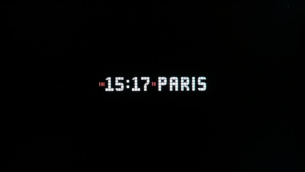 15時17分、パリ行き The 15:17 to Paris