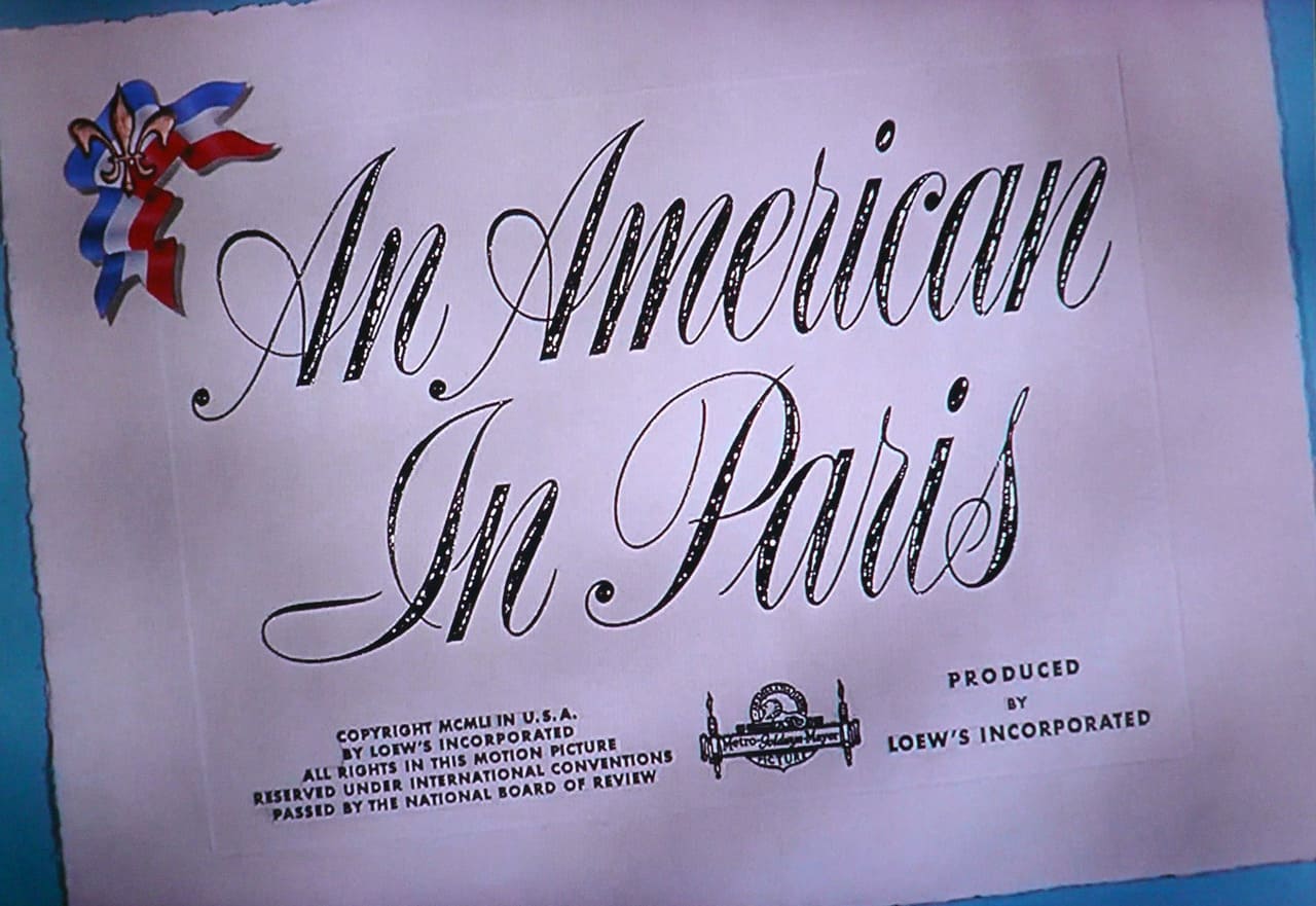 巴里のアメリカ人 An American in Paris