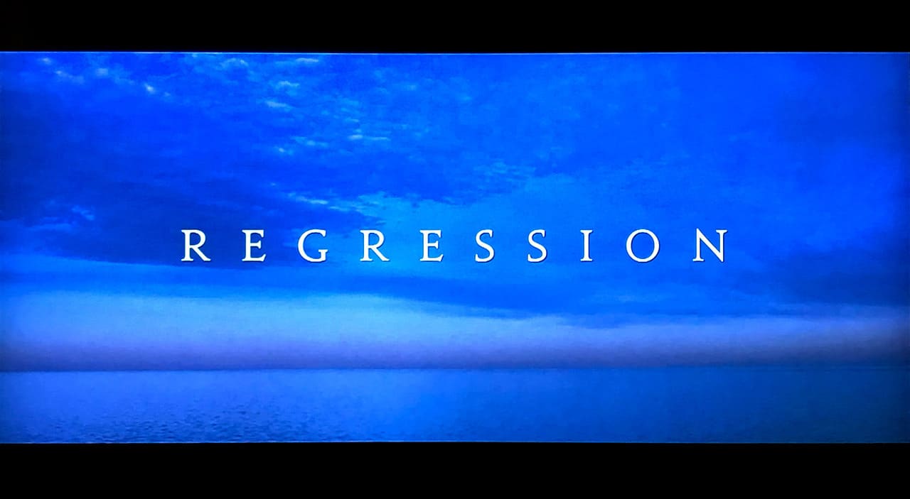 リグレッション Regression