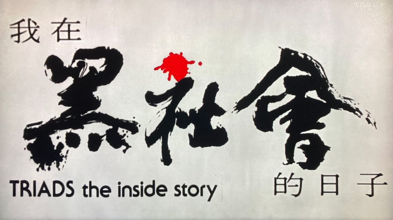 黒社会 我在黑社會的日子 Triads: The Inside Story