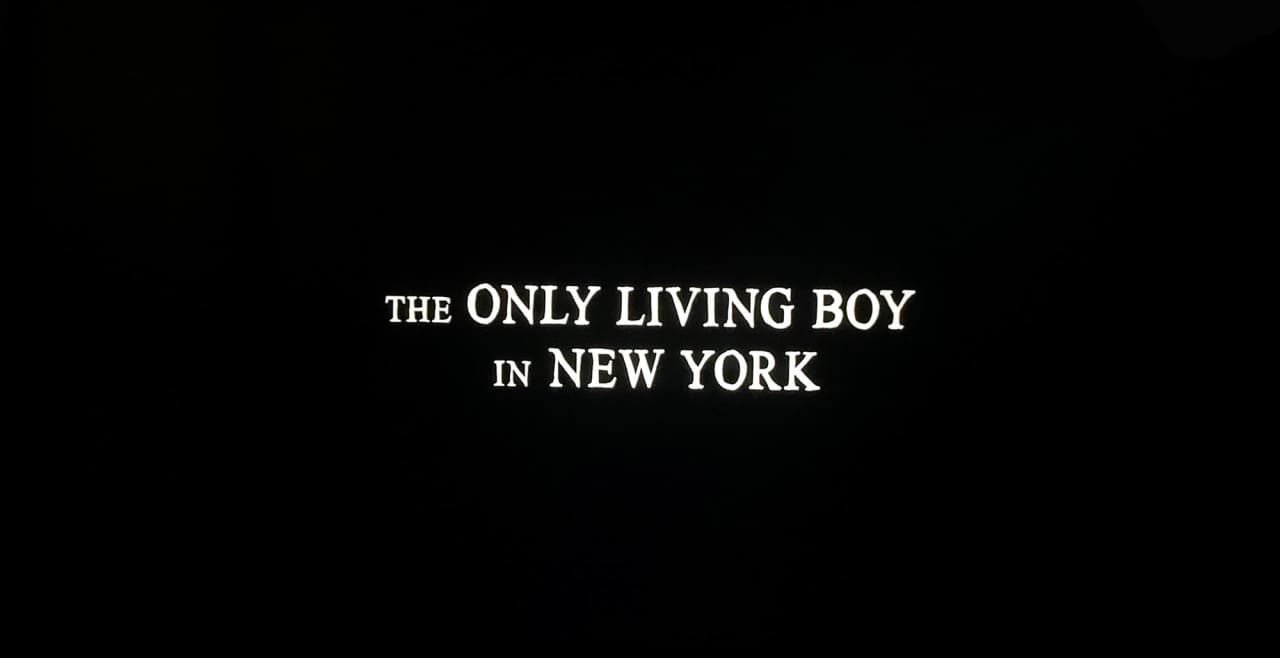 さよなら、僕のマンハッタン The Only Living Boy in New York