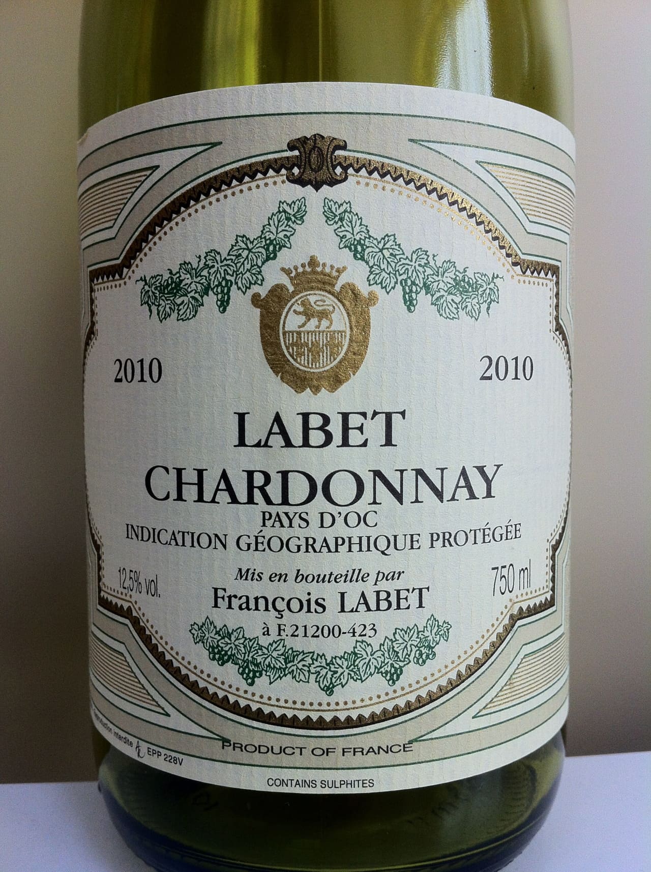 François Labet Chardonnay