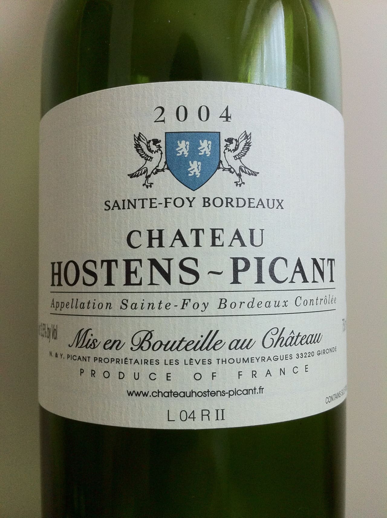 Chateau Hostens-Picant Rouge